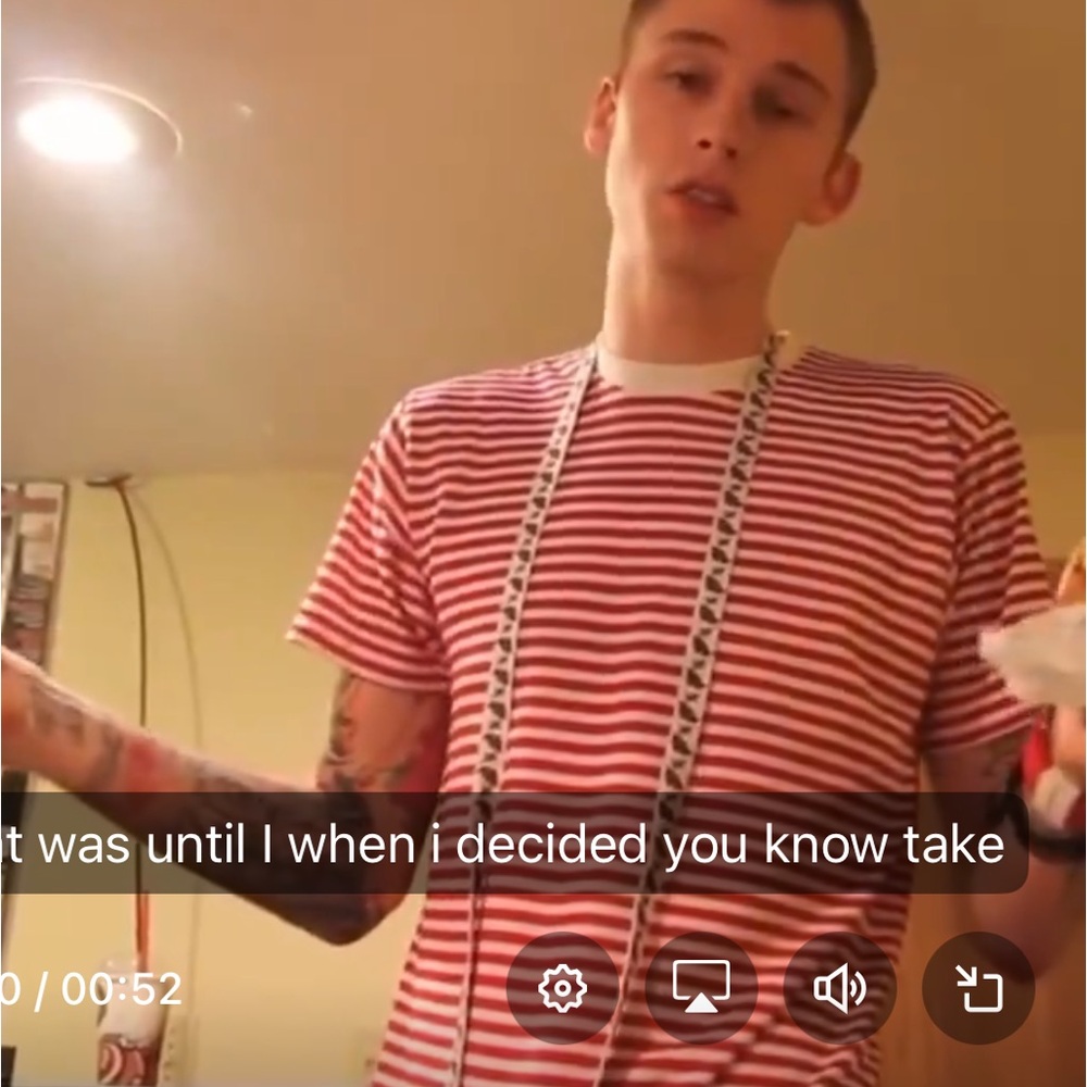 Mgk machine gun Kelly laceup young and reckless collab shoelace - Picture 2 of 6